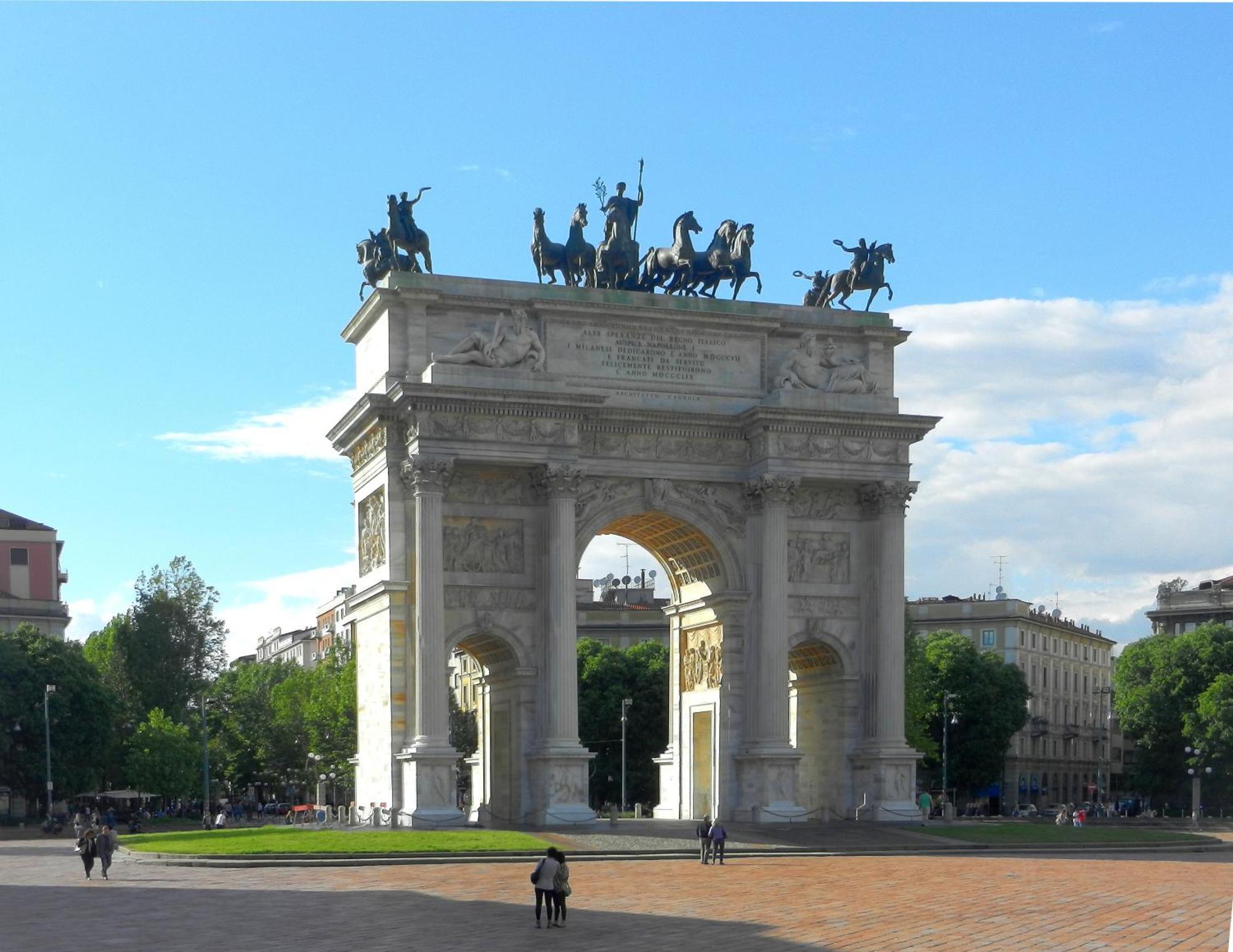 Arco Della Pace Corso Sempione - Exceptional Location Appartement Milaan Buitenkant foto